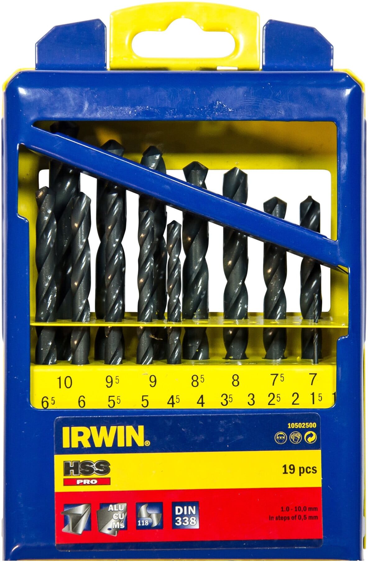 Irwin Metallbohrer HSS Set 19-tlg ; Irwin Tools (10502500)