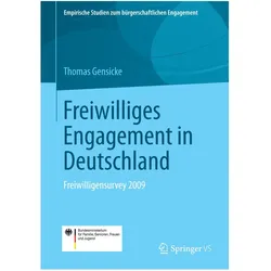 Freiwilliges Engagement in Deutschland, Fachbücher von Thomas Gensicke