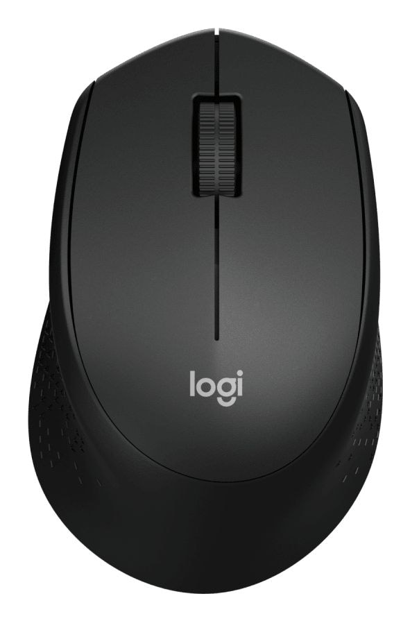 Logitech M330 1000 DPI Büro Maus Mechanisch (Schwarz) 910-004909