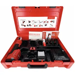 Rothenberger, Presswerkzeug, ROMAX NANO iJAWs Set, SV, 15-22-28mm, 2Ah, CAS