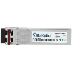BlueOptics Raisecom USFP+-192/S2/SW kompatibler SFP+ Transceiver für Singlemode 10 Gigabit Highspeed Datenüber, Transceiver, Silber