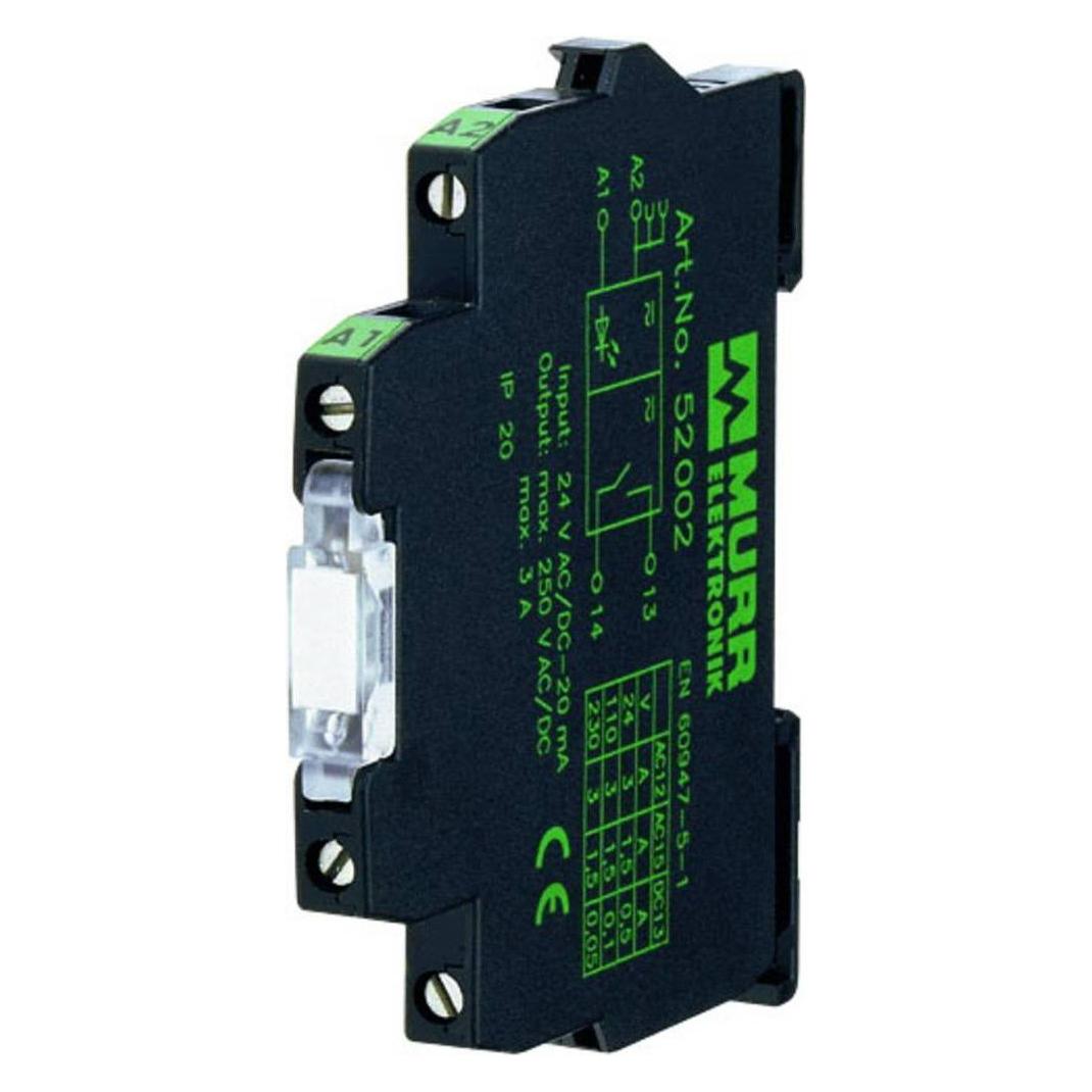 Murr Elektronik MIRO 6.2 Optokopplermodul IN: 30 VDC - OUT: 48 VDC 1 A 6.2 mm Schraubklemme (52515)