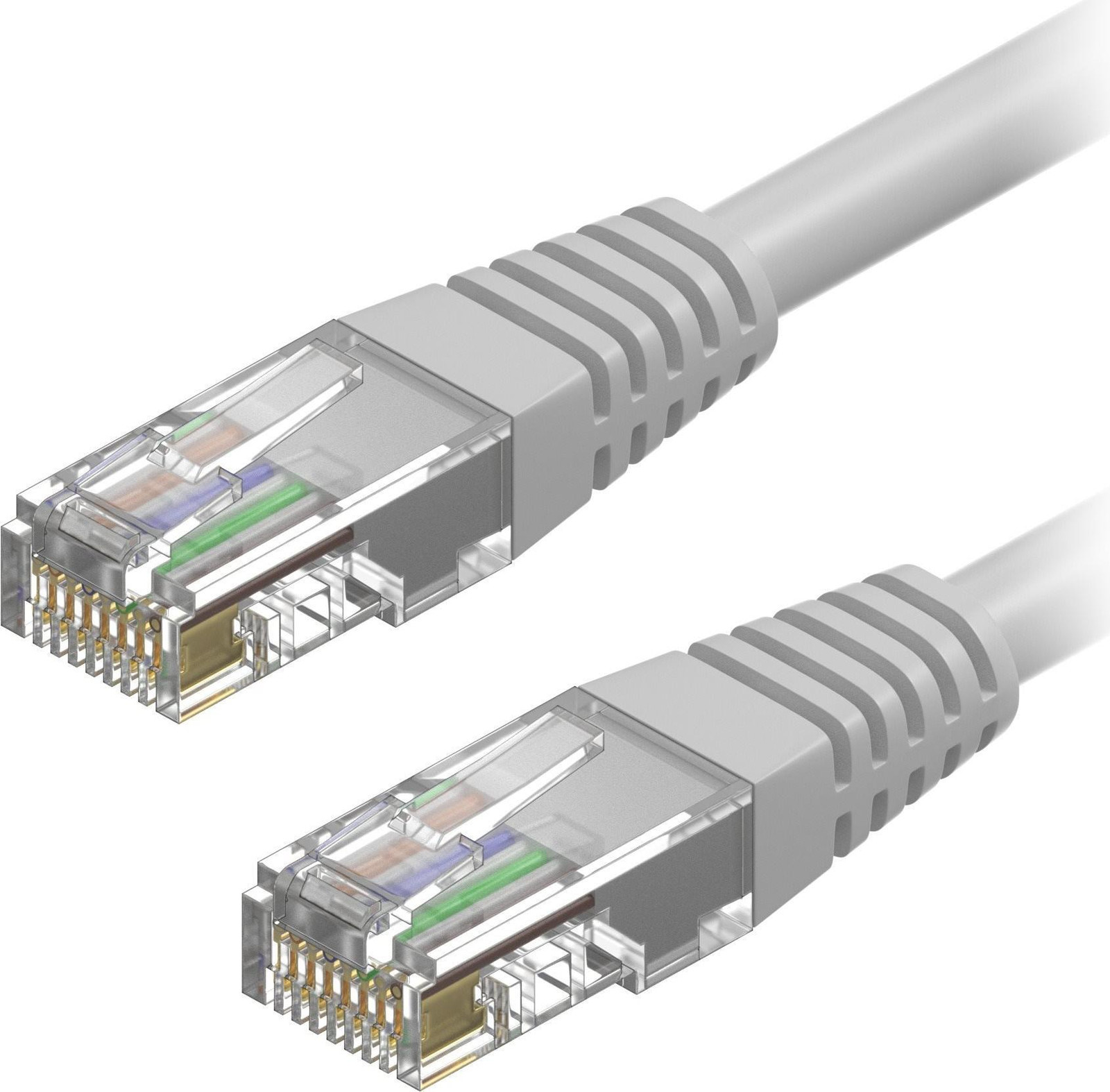 AlzaPower patchkabel CAT5E UTP, 30 meter, grijs