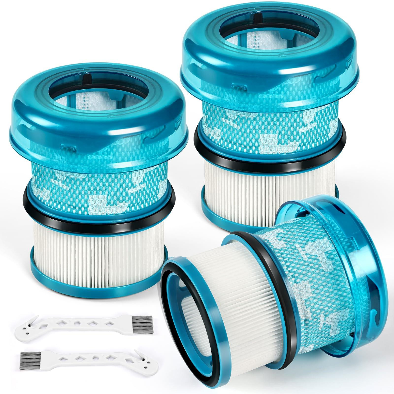 Dripio HEPA-reservefilters, 3-pack, voor Dyson V16 stofzuiger