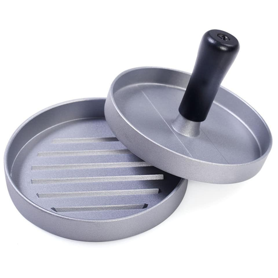 Krumble Hamburgerpers van Aluminium