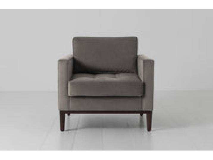 Sessel Model 02, Elefantengrau