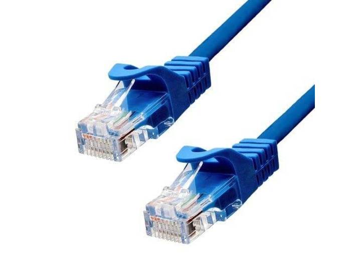 PROXTEND CAT5e U/UTP CU PVC-ethernetkabel blauw 1M