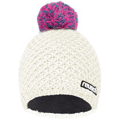 Beanie REUSCH "Reusch Mütze Elias Beanie für Sport & Freizeit", Damen, weiß, 100% Polyacryl, unifarben, Mützen Beanie, mit wärmendem Futter