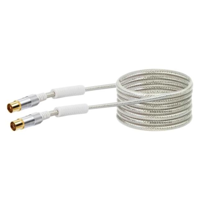 Schwaiger KVKHD30S531 - 3 m - IEC - IEC - Transparent (110 dB, Antennenkabel) (KVKHD30S531)