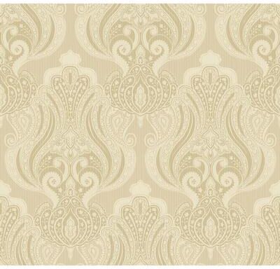 Seabrook Designs Vertille Paisley Unpasted Wallpaper