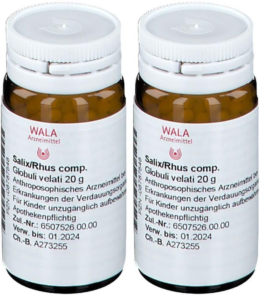 WALA Salix/Rhus comp.Globuli 2x 2x20 g Globuli