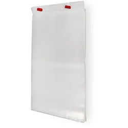 1000 Poly Flachbeutel Klarsichtbeutel Gefrierbeutel 250x340mm 51my geblockt