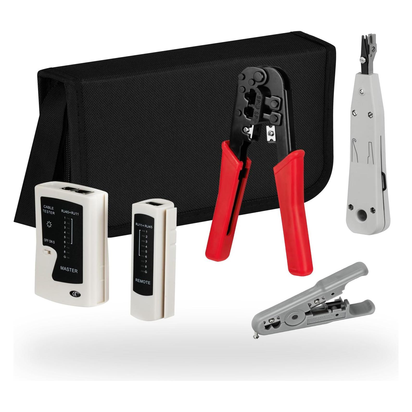 M-Cab Network Tool Set W/ Bag. 4 Pcs (Werkzeug) (EC020700001)