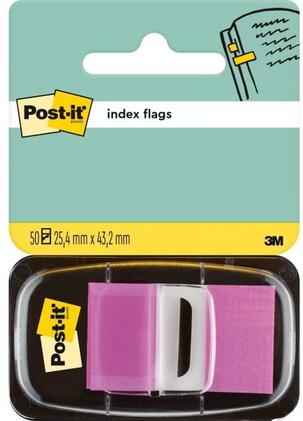 Post-It Indexfaner   25x43 Mm   Lilla
