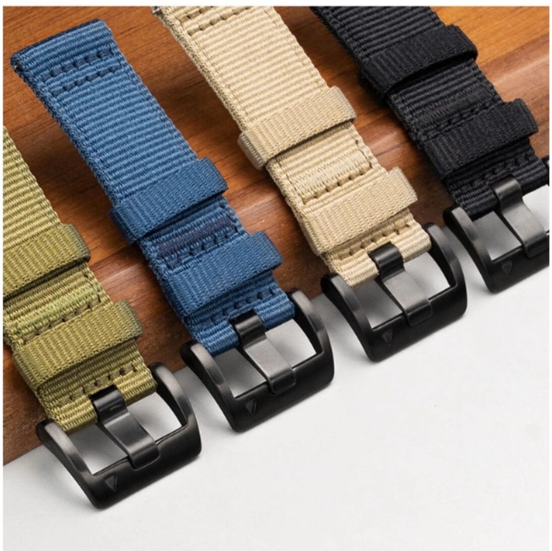 INF Weiches atmungsaktives Nylon-Sportarmband, kompatibel mit Whoop-4.0 – verstellbar 12.5cm +8cm, mehrere Farben Dunkelgrün