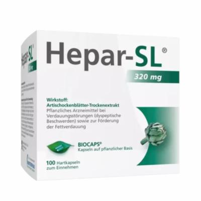 MCM KLOSTERFRAU Vertriebsgesellschaft GmbH HEPAR-SL 320 mg Hartkapseln 100 St 100 st 04403410