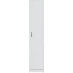 SÄULE 1 Tür weiß 37,2/180/37 cm