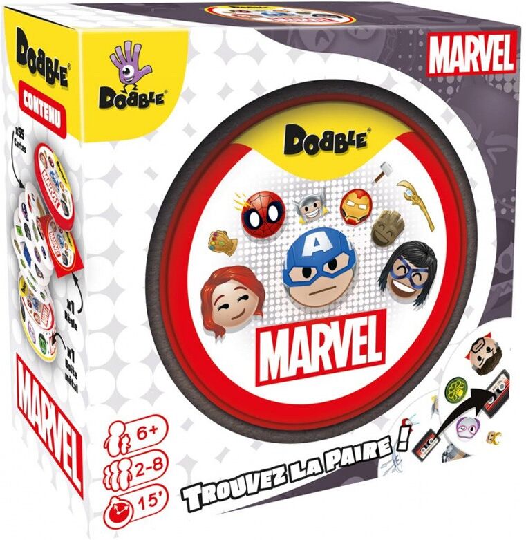 Asmodee Dobble : Marvel Emoji (Eco Sleeve)