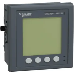 Schneider Electric METSEPM2230 Universalmessgerät PM2230, 3-phasig, 1A/5A, LCD Anzeige, bis zur 31. Harmonischen, Modbus RS485, Genauigkeitsklasse