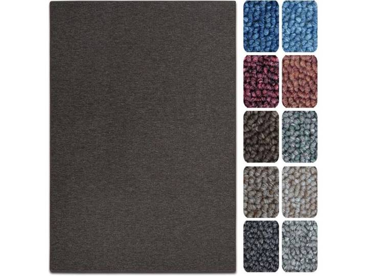 Tapis de Salon London Marron foncé 200 x 200 cm