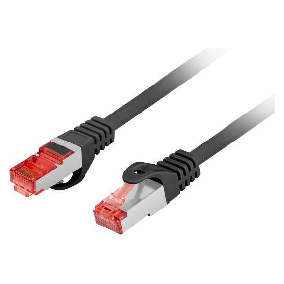 Lanberg Patchcord cat.6 FTP 1m black (CAT6, 1 m) (PCF6-10CU-0100-BK)