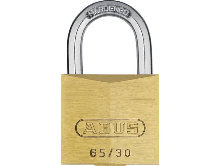 Abus 11974 - Messing hangslot met unieke sleutel 6301