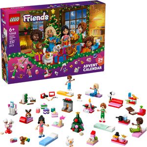 LEGO Adventskalender Friends, 42698, Jahr 2026, gefüllt mit Spielfiguren und Zubehör, 38 x 26 cm