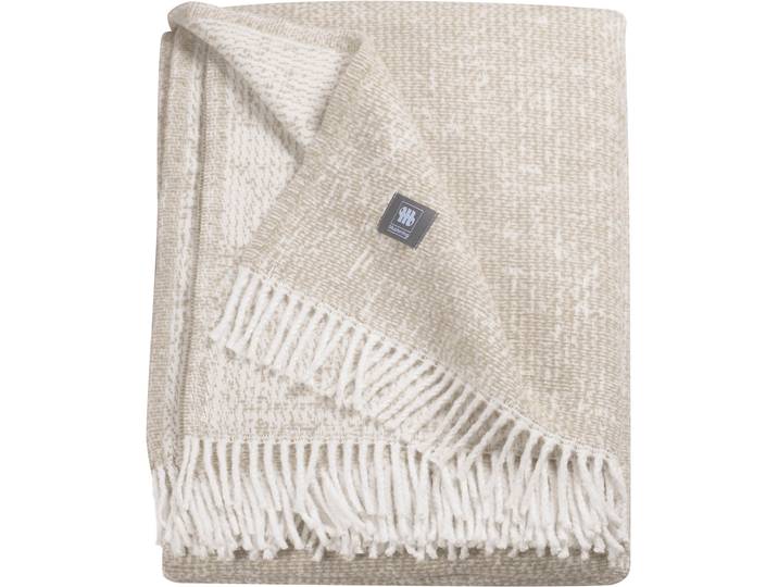 Wohndecke MUSTERRING Ease , beige, B:140cm L:200cm, 50% Baumwolle, 50% Polyester, Wohndecken, Wohndecke, mit hohem Baumwollanteil