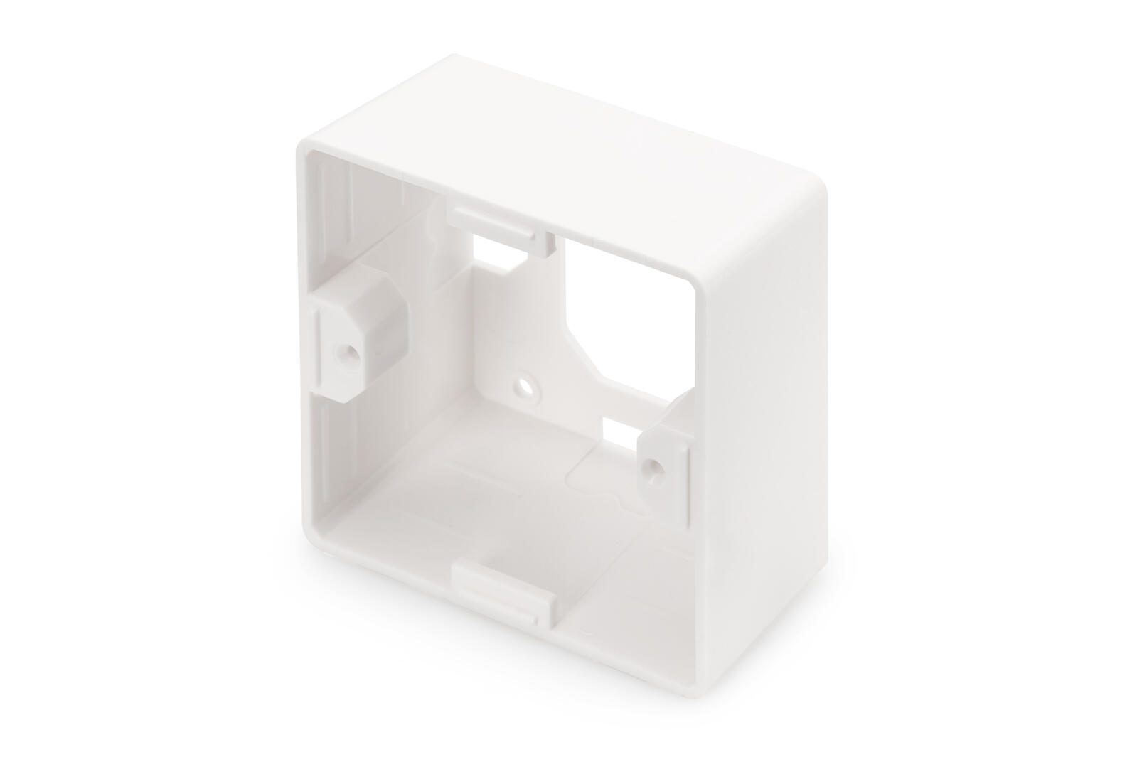 Digitus Aufputzrahmen für Keystone Leerdosen 80x80 mm, Deutscher Typ DN-93803