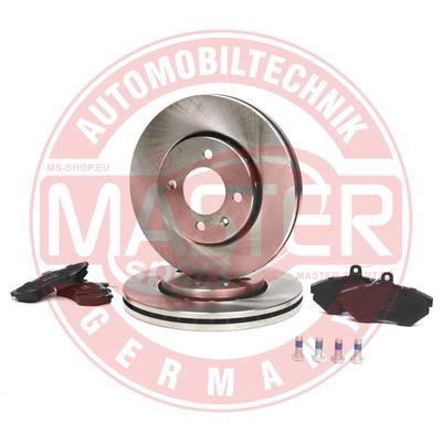 Master-sport Germany Bremsensatz, Scheibenbremse [Hersteller-Nr. 202501360] für VW