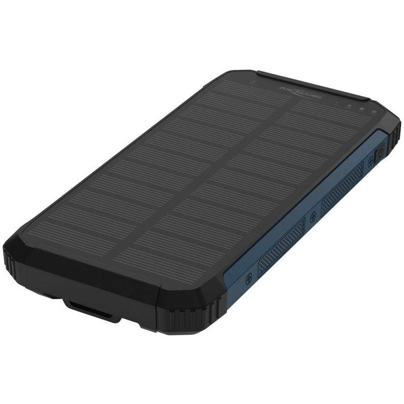 ANSMANN PB212W Solar-Powerbank 10.000 mAh schwarz
