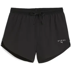 Puma, Damen, Sporthose, W x HYROX Ultraweave Velocity 4" Short (XL), Schwarz