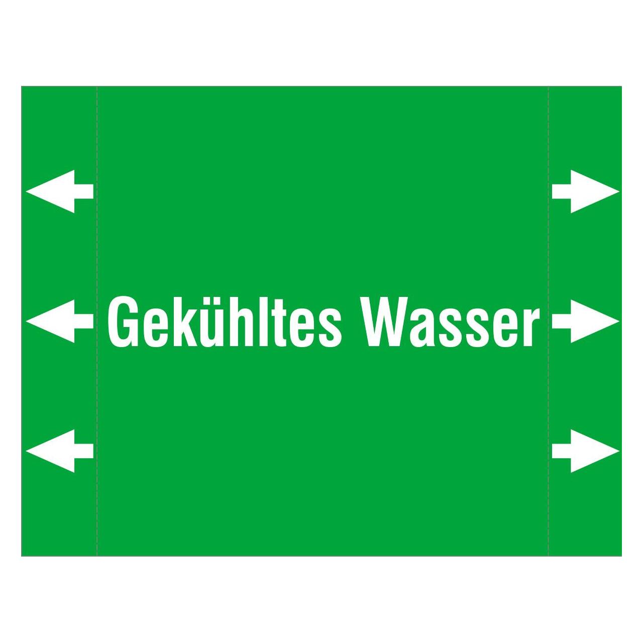 Brady ISO 20560 Rohrmarkierer - Wasser (318175)