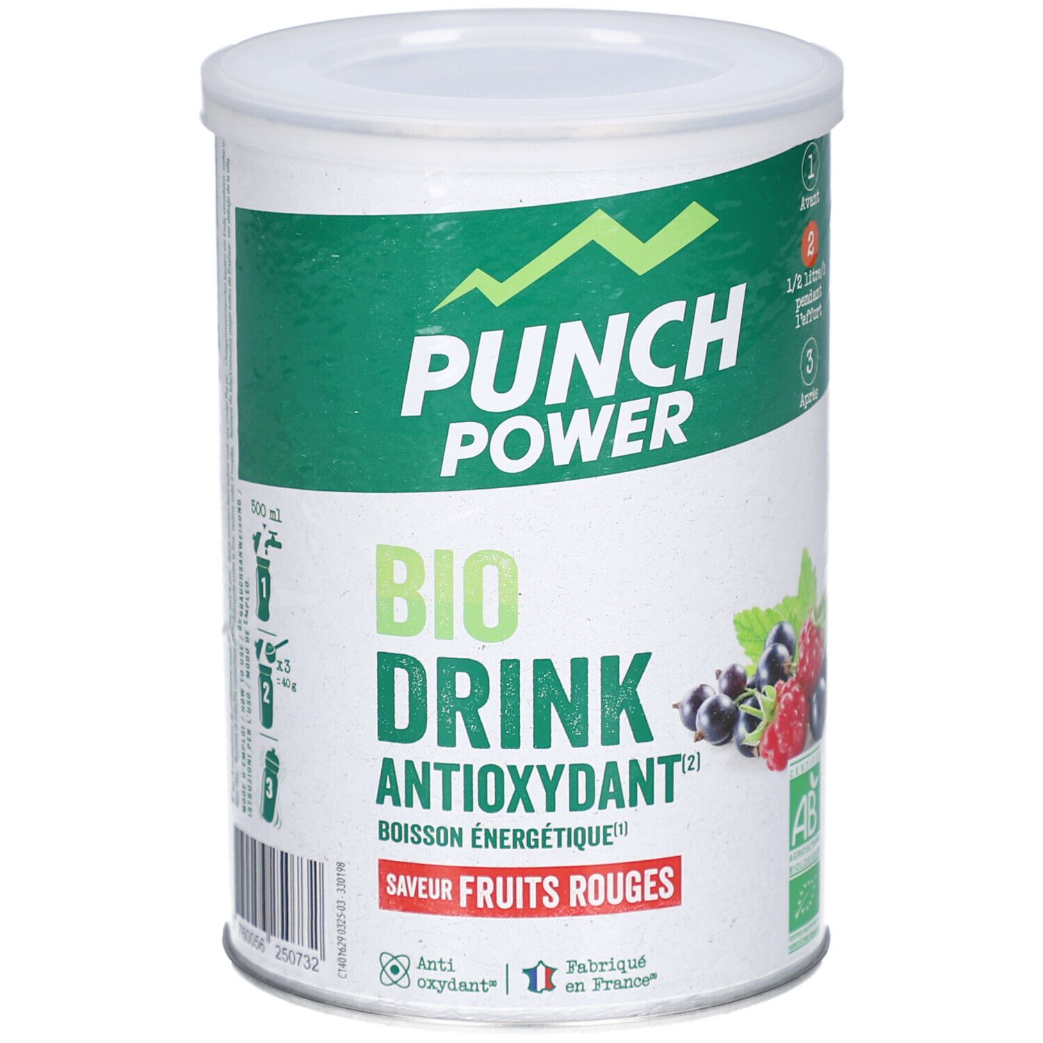 Punch Power Biodrink FR RGE 500G 500 g Pulver