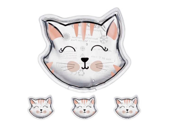 Relaxdays Kühlpads Kinder 4er Set