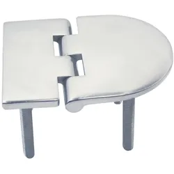 Scharnier mit Gewinde, A4, 83x65mm, M6x45mm