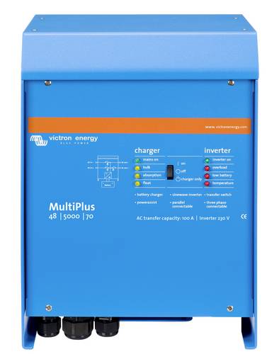 Victron Energy Netzwechselrichter MultiPlus 48/5000/70-100 5000W 48 V/DC - 230 V/AC integrierter Laderegler