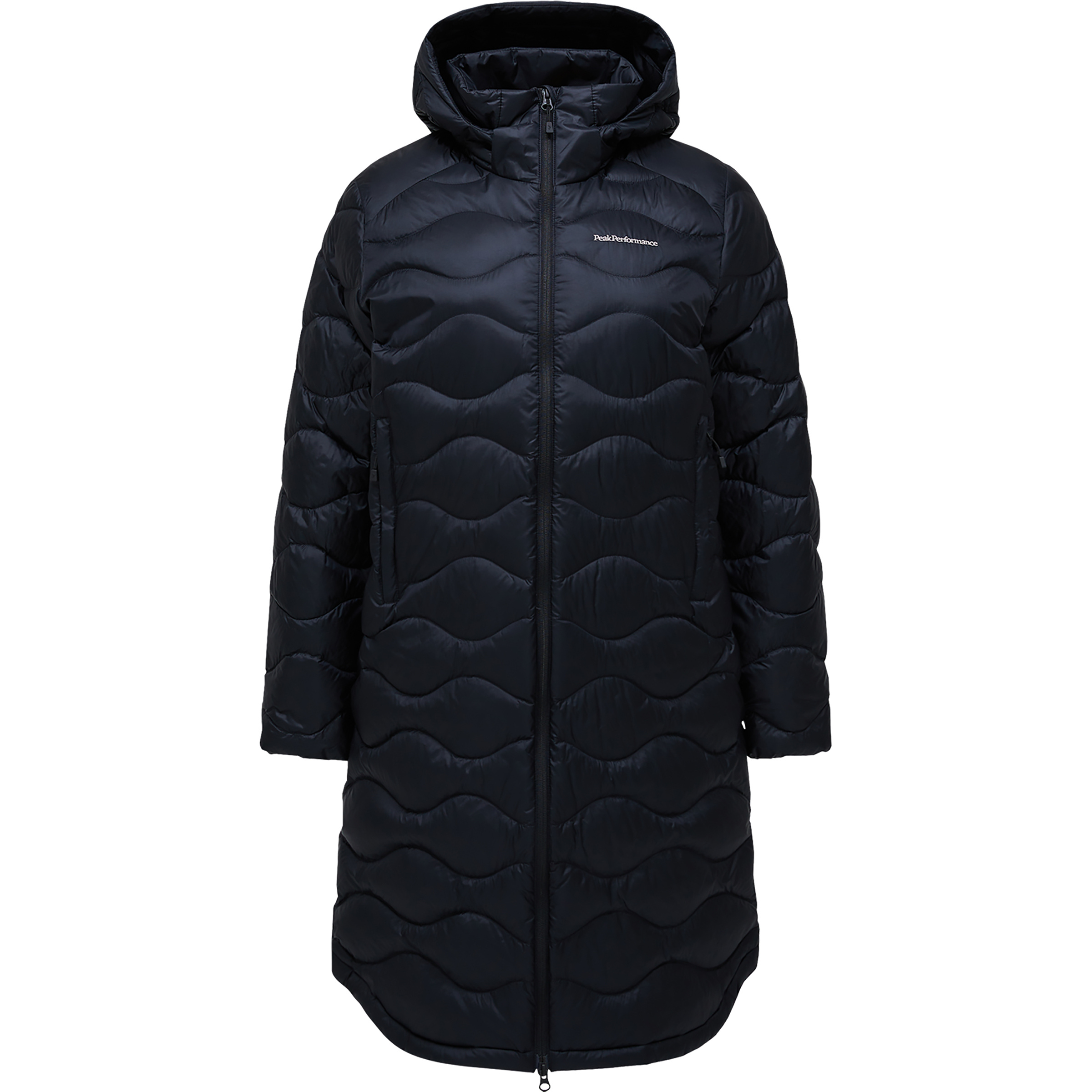 Peak Performance Helium Down Mantel Damen Winterjacke schwarz Größe L Lifestyle Isolierend Wasserabweisend