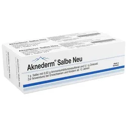 AKNEDERM Salbe Neu 60 g