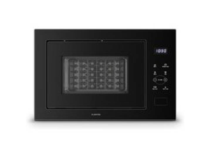 Klarstein Velaire Micro-ondes Encastrable 25 Litres 850W + Grill 1200W Acier Inox Noir