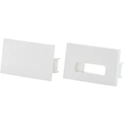 SG LEUCHTEN Endkappe weiß Kunststoff L14mm H12mm 391447