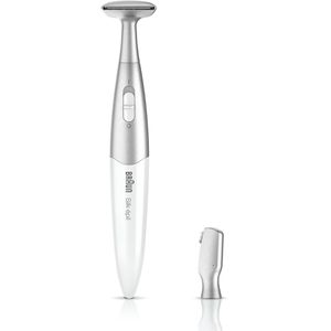 Braun Elektrorasierer Silk-epil 3in1, FG1100, für Damen, Bikini Styler, mit 4 Aufsätzen