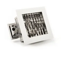Konstsmide LED Einbauleuchte, matt weiss, dimmbar (7098-200)