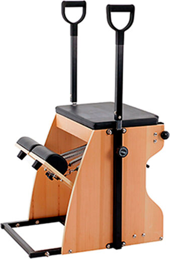 Cadeira Align Pilates: Quatro posições e dois níveis de dureza para proporcionar uma ampla variedade de resistências