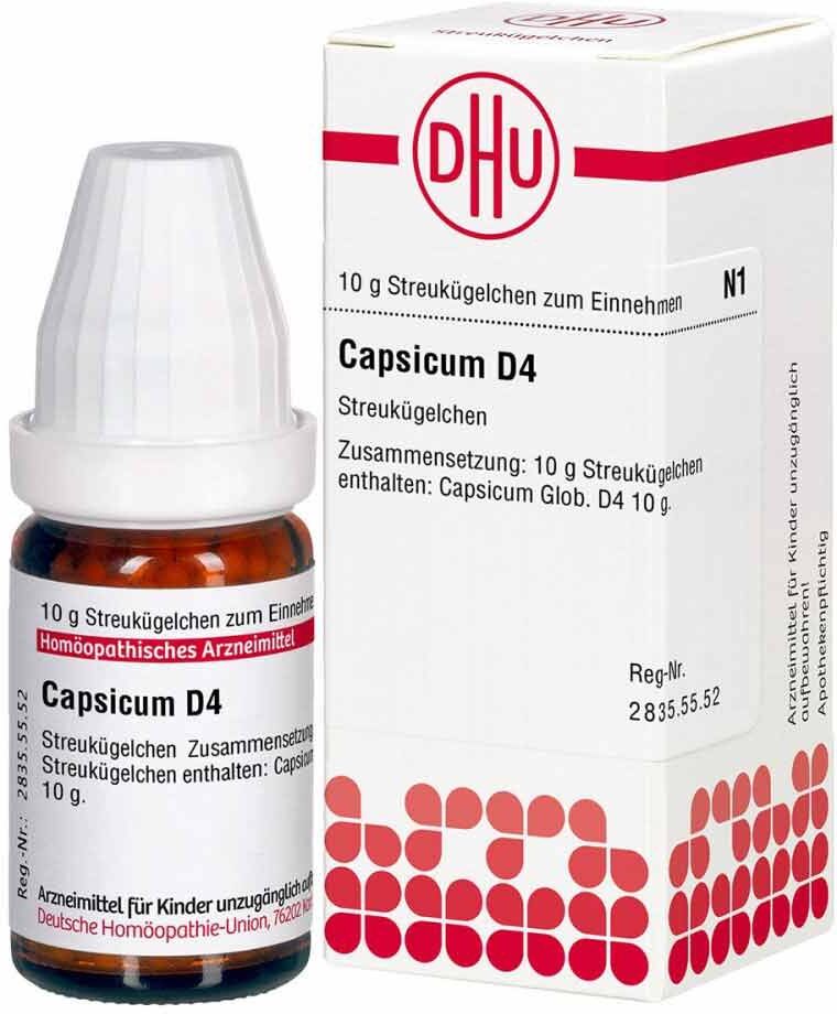 DHU Capsicum D4 Globuli