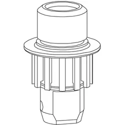 Grünbeck Düse unten zu MX/MXA 107021e unten zu MX/MXA