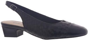 Trotters Dea Woven - Womens 7.5 Black Pump Medium