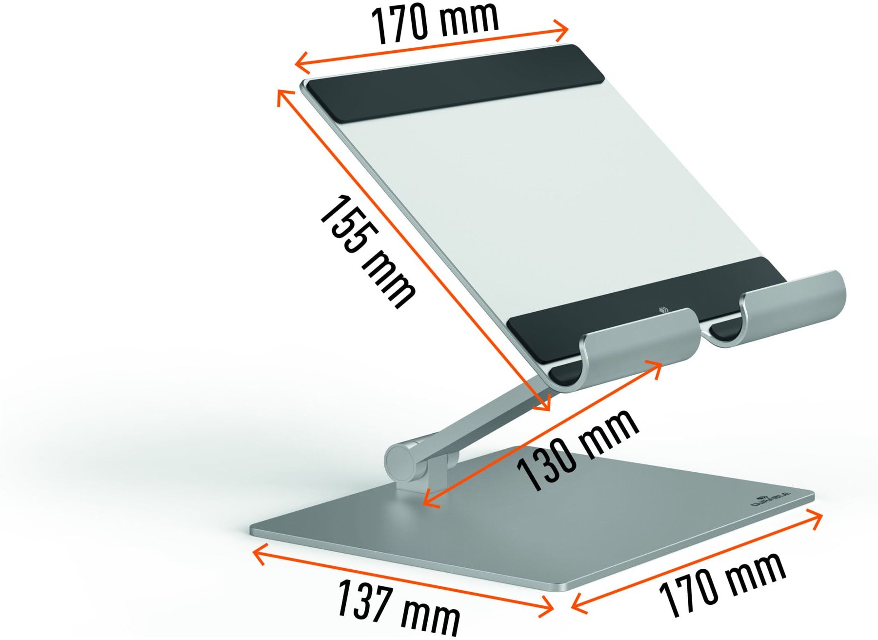 DURABLE Tablet Ständer RISE 894023 silber)
