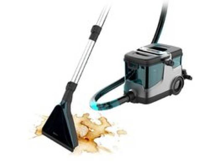 Cecotec Aspirateur Nettoyeur de Tissus Traîneau Conga CarpetClean 30000 Steam. Puissance de 2200 W Aspiration de 18 kPa