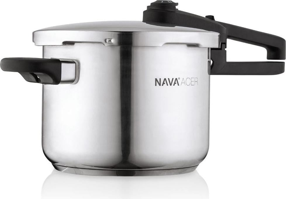 Nava RVS snelkookpan, 6 liter